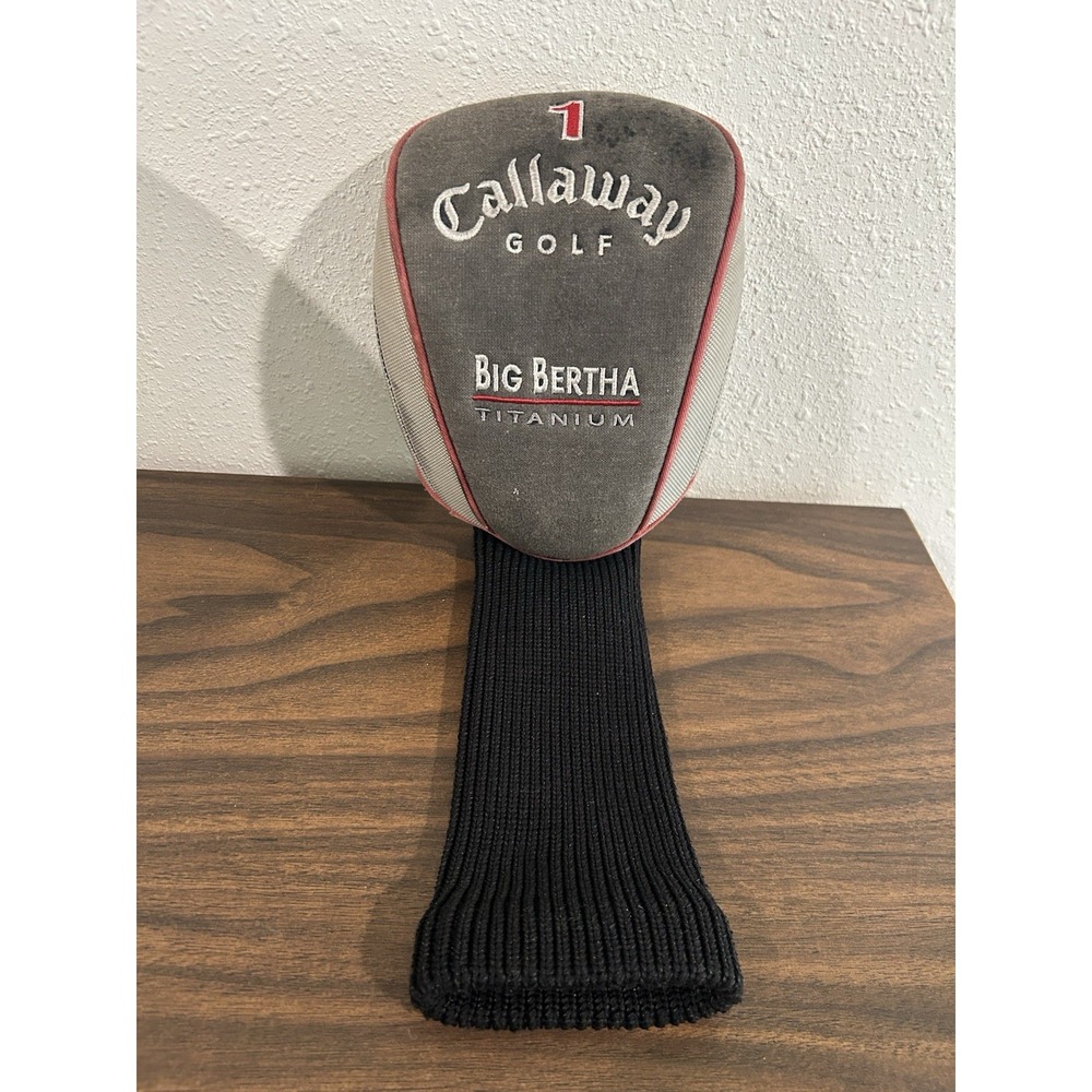 Callaway Big Bertha Titanium Driver Head Cover Golf Club Headcover 1